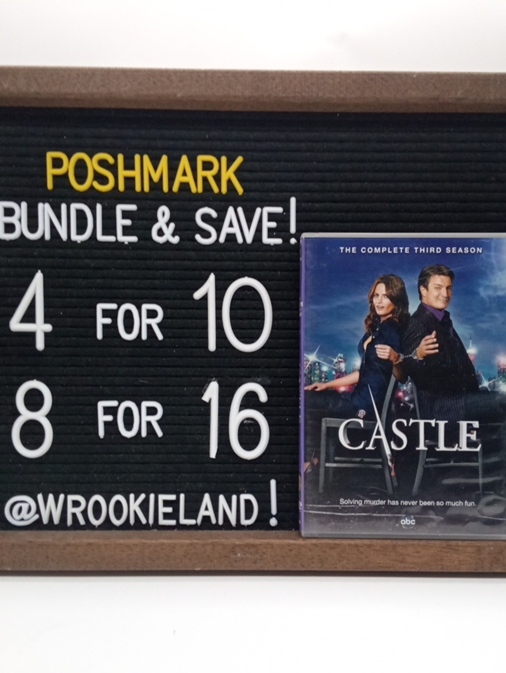 Castle The Complete Third Season DVD#E78